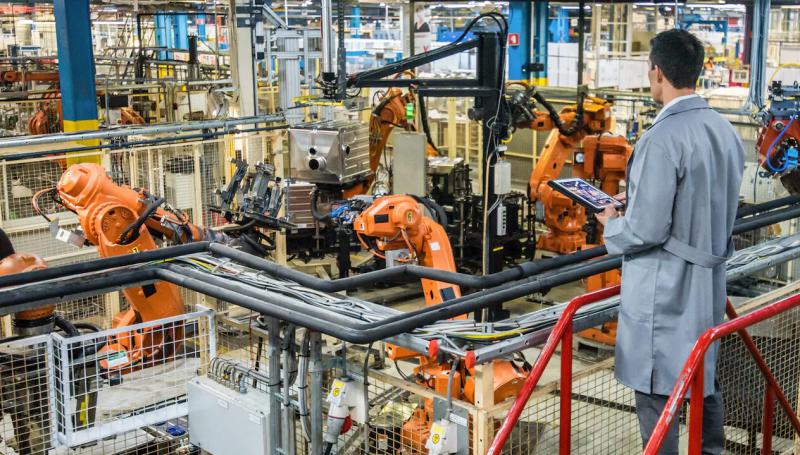 Como os robôs industriais podem ser utilizados?